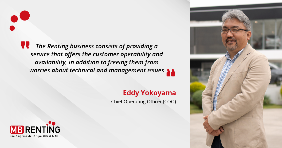 Eddy Yokoyama: Our goal is to innovate in the leasing market